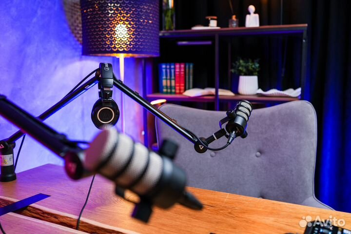 Съёмка подкастов и интервью