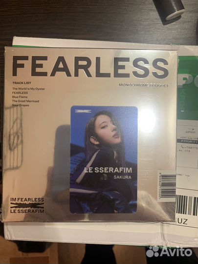 Кпоп альбом LE sserafim - fearless