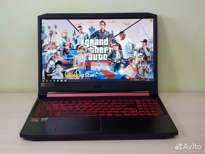 Игровой Ноутбук Nitro 5, Ryzen 5, GTX 1650, 16Gb