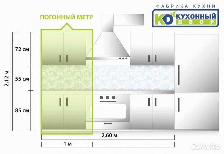 Встроенная кухня от производителя