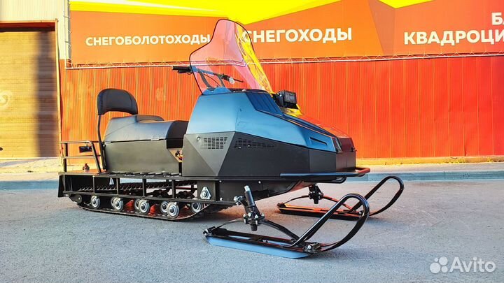 Снегоход promax yakut long 4T 19 Л.С black linе