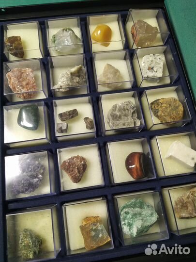 Камни и минералы коллекция