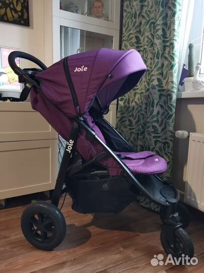 Коляска 3в1, люлька, автокресло Joie Litetrax 4Air