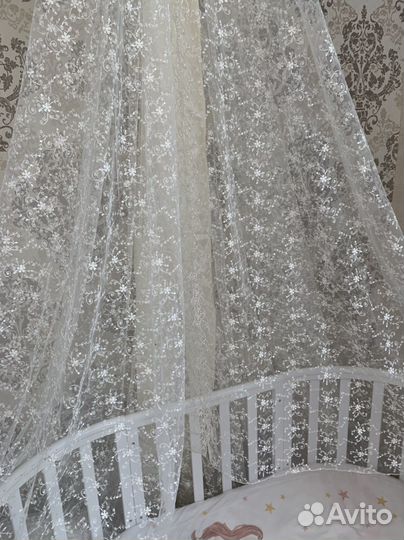 Балдахин на кроватку домик