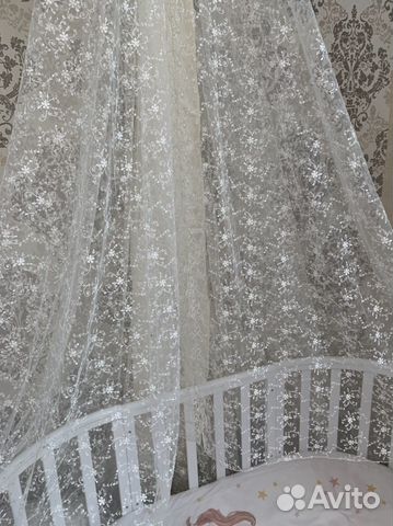 Балдахин на кроватку домик