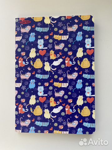 Записная книжка «Котики» клетка