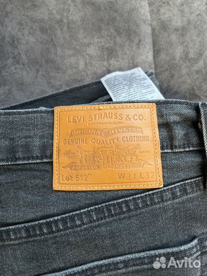 Levis 512 оригинал