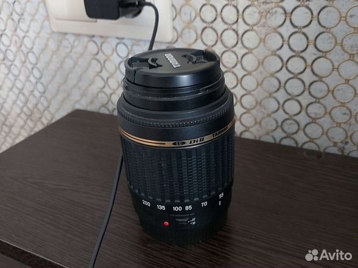 Объектив canon 55-200 tamron