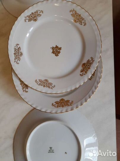 Тарелки из столовых сервизов Чехословакия,ГДР,ссср