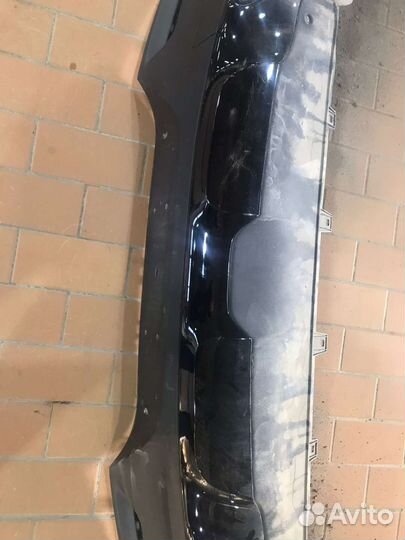 Спойлер заднего бампера Mercedes gle coope