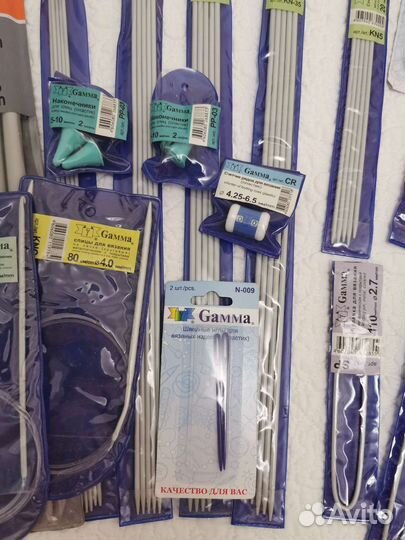 Спицы, булавки для вязаня\Всё для рукоделия новое