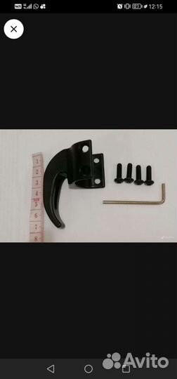 Крюк вешалка для электросамоката Ninebot G 30 max