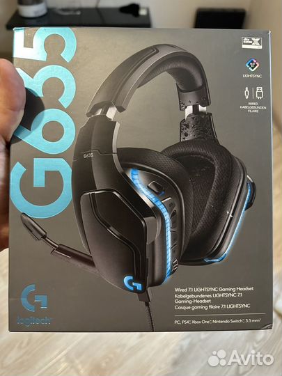 Наушники logitech g635