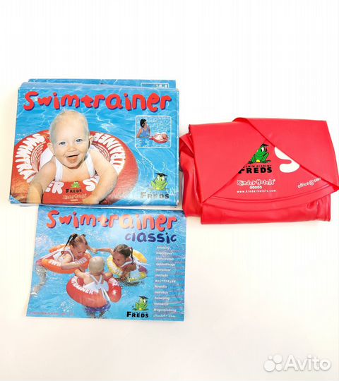 Новый круг для плавания Swimtrainer красный