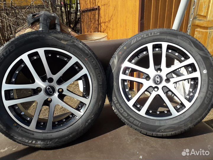Литье диски r15 4x100 с резиной