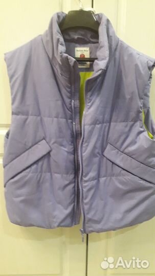 Джинсовая куртка и жилетка