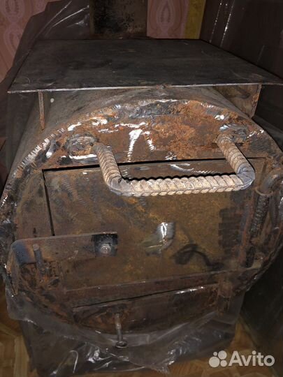 Печь для бани толстостенная