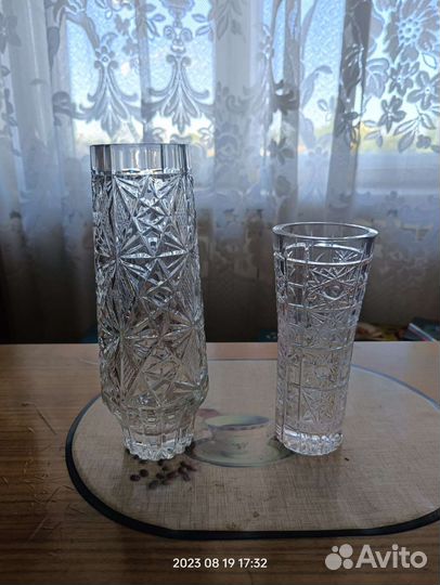 Ваза хрустальная СССР