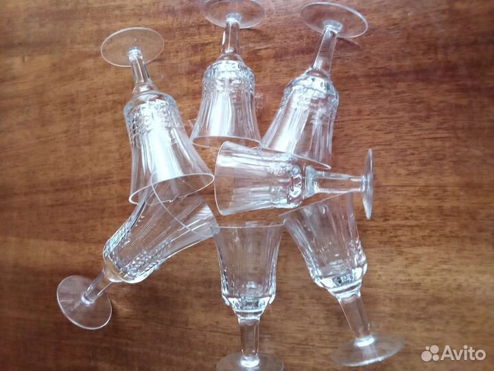 Фужеры, рюмки хрусталь СССР