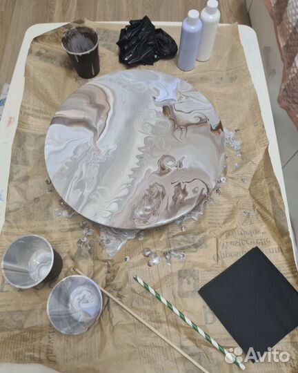 Набор для флюидарта, арттерапия