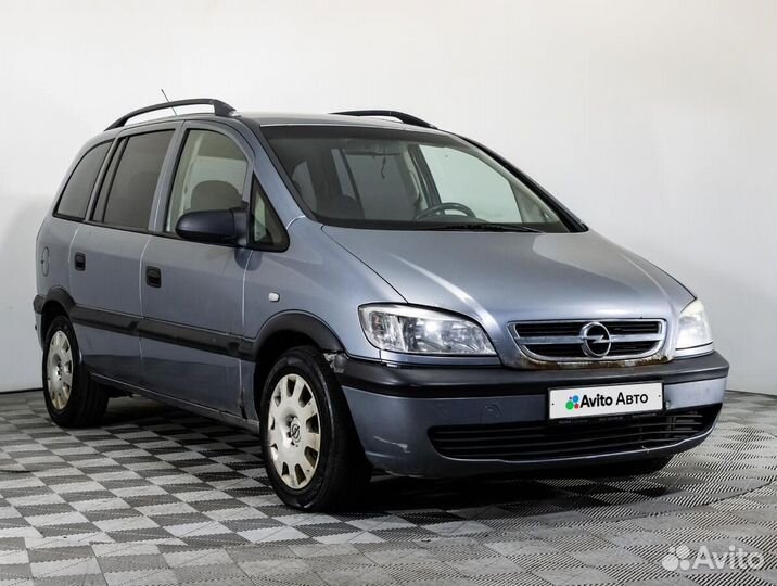 Opel Zafira 1.6 МТ, 2004, 371 721 км