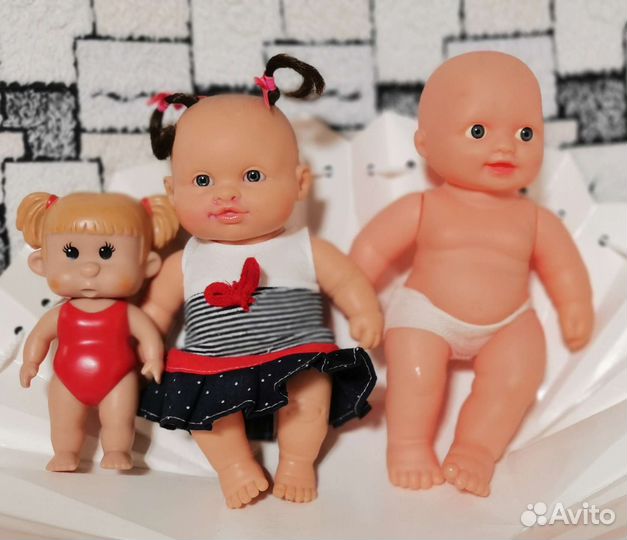 Куклы и пупсы пакетами