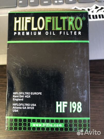 Hiflo Масляный Фильтр Hf198