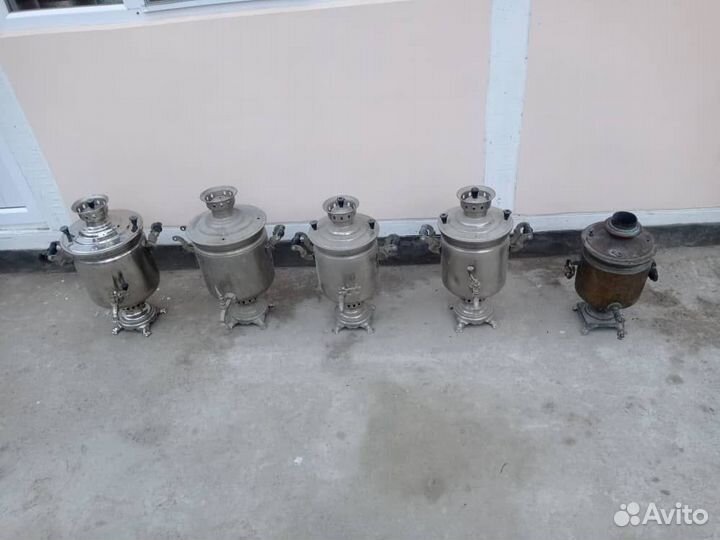 Самовар на дровах СССР