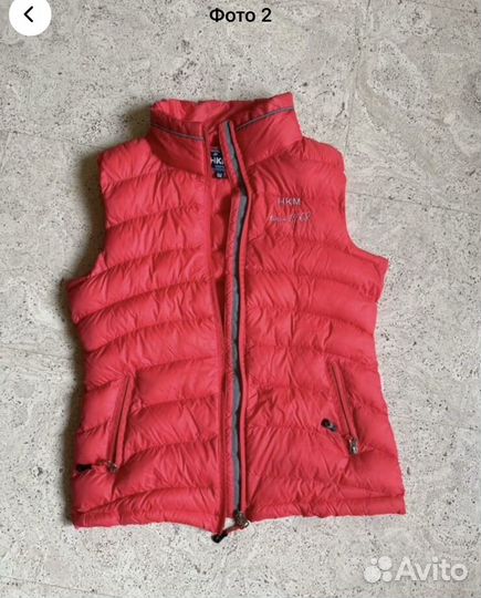 Жилетка 146 152 пух ред фокс