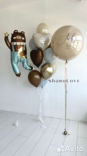 Воздушные шары на выписку из роддома и не только