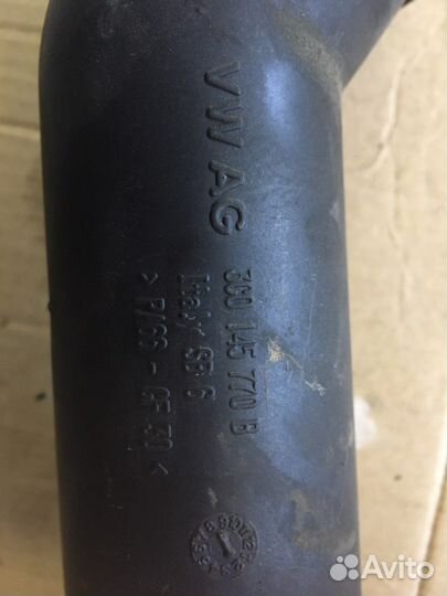 Патрубок интеркулера Audi A3 8P (3554)