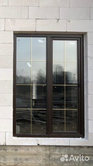 Панорамные раздвижные Окна из пвх с раскладкой