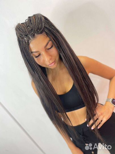 Афрокосы,Зизи,Дредокудри, Косы со свободным концом