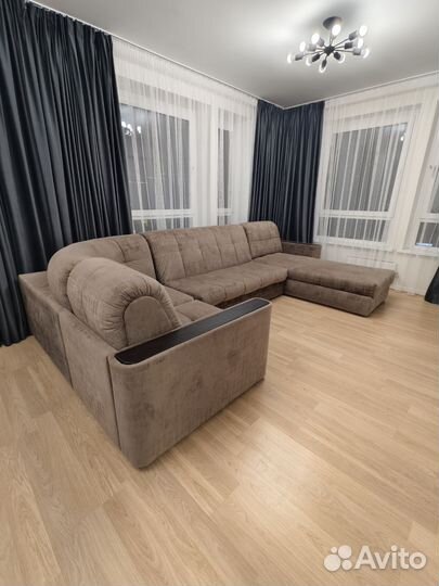 Модульный диван Сидней с кресельной секцией 370 см