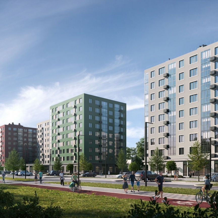 3-к. квартира, 73,3 м², 8/11 эт.