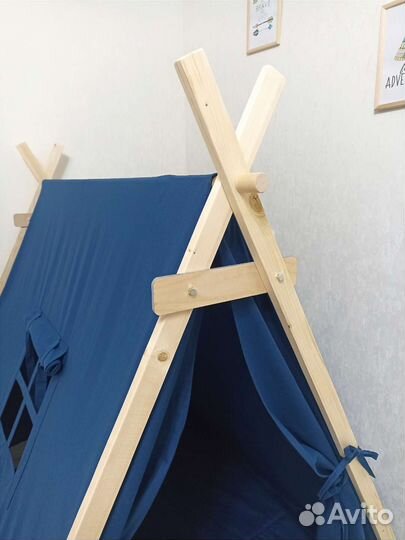 Палатка детская (палатка из хлопка)