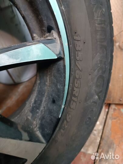 Литье диски r15 4x100 с резиной