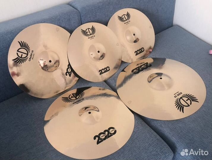 Тарелки ED Cymbals Hi-Hat, Crash, Ride