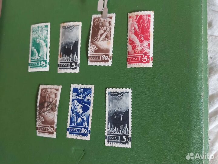 Почтовые марки России.1935г.Антивоенная