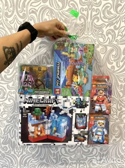 Подарочный набор майнкрафт