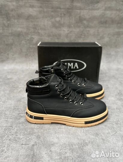 Ботинки мужские зимние с мехом