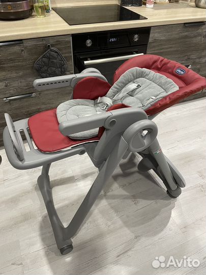 Стульчик для кормления chicco polly magic relax
