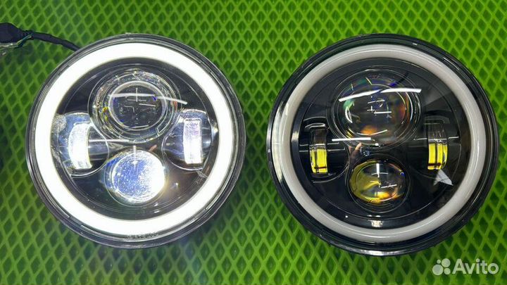 LED фара Niva UAZ Jeep Mercedes-Benz GAZ ZIL