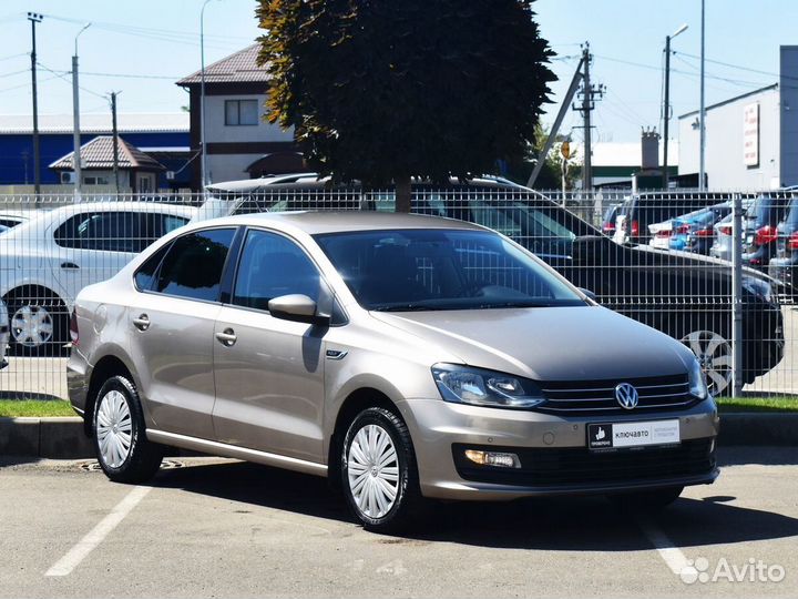 Volkswagen Polo 1.6 AT, 2019, 52 000 км