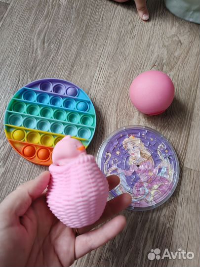 Игрушки пакетом для девочки