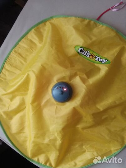 Мышь под ковриком игрушка для кошки и котят