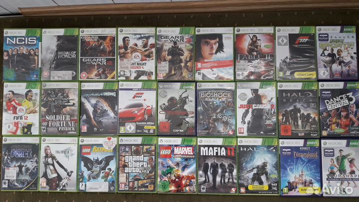 Игры на xbox360, очень увлекательные