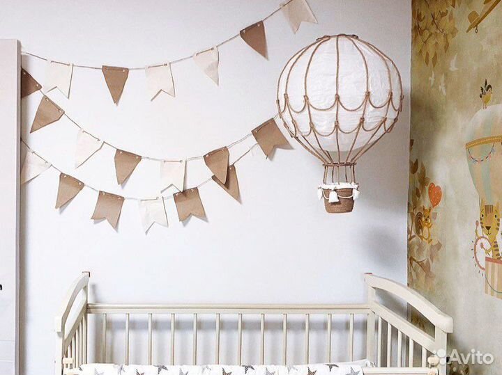 Декоративный воздушный шар в детскую, ночник