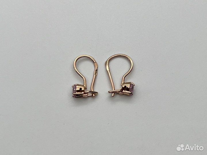 Золотые серьги 585 пробы