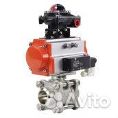 Кран шаровой DN.ru BV3232P(3pc) -FP-W-ISO-H Ду10 Ру63, полнопроходной под приварку, нержавеющая стал